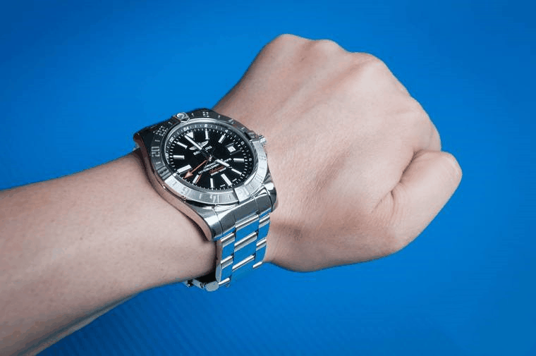 Fashion people wearing Breitling watch